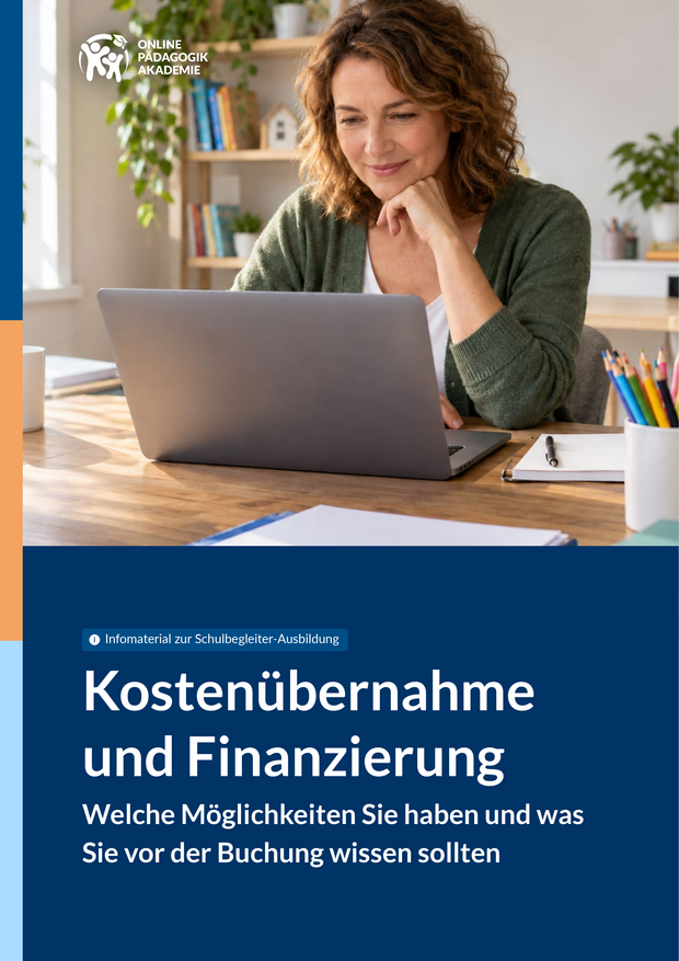 Titelseite des Infomaterials zur Kostenübernahme und Finanzierung